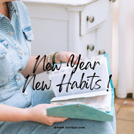 New Year Goals:  It's a PERFECT time to build new, life improving habits!
