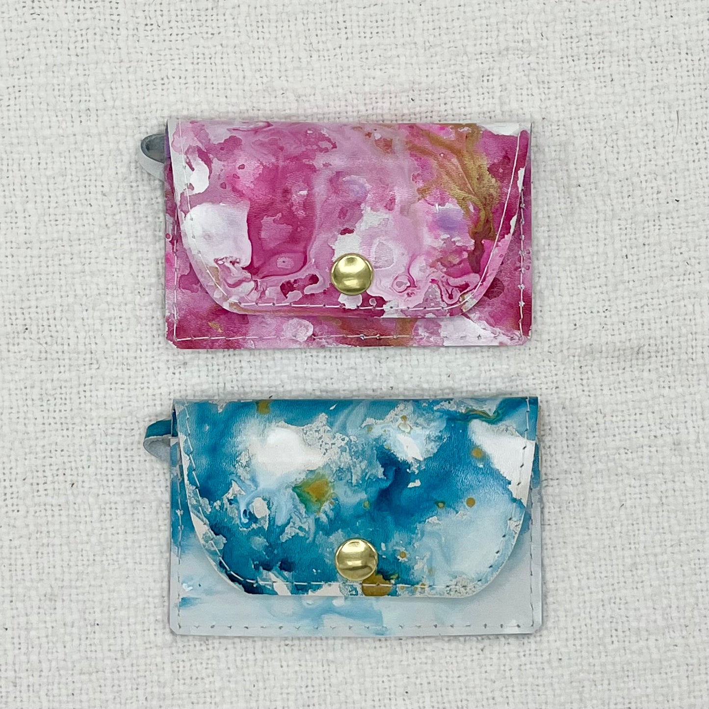 Marbled LJ Card Wallet
