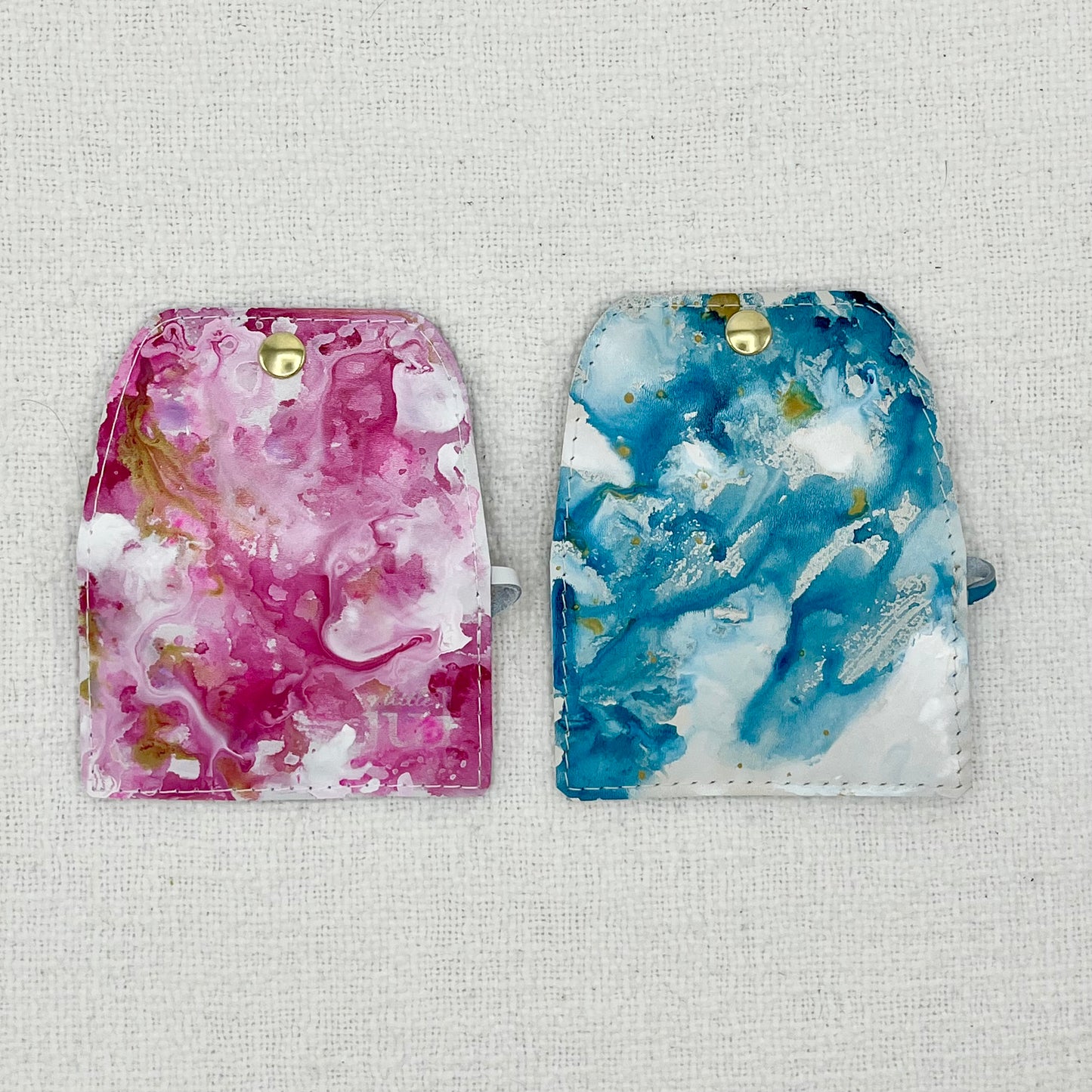 Marbled LJ Card Wallet